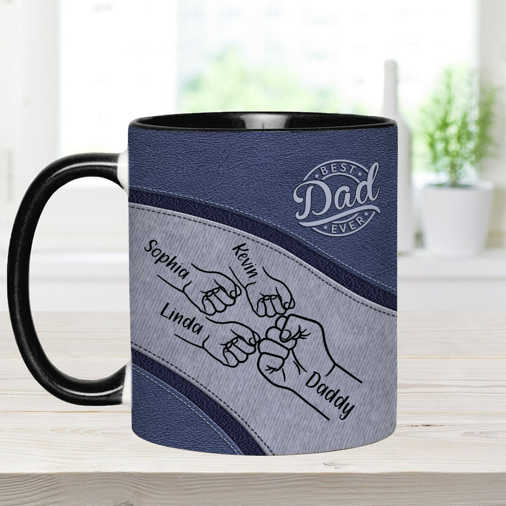 Meilleur papa du monde - Mug personnalisé « Papa idéal »
