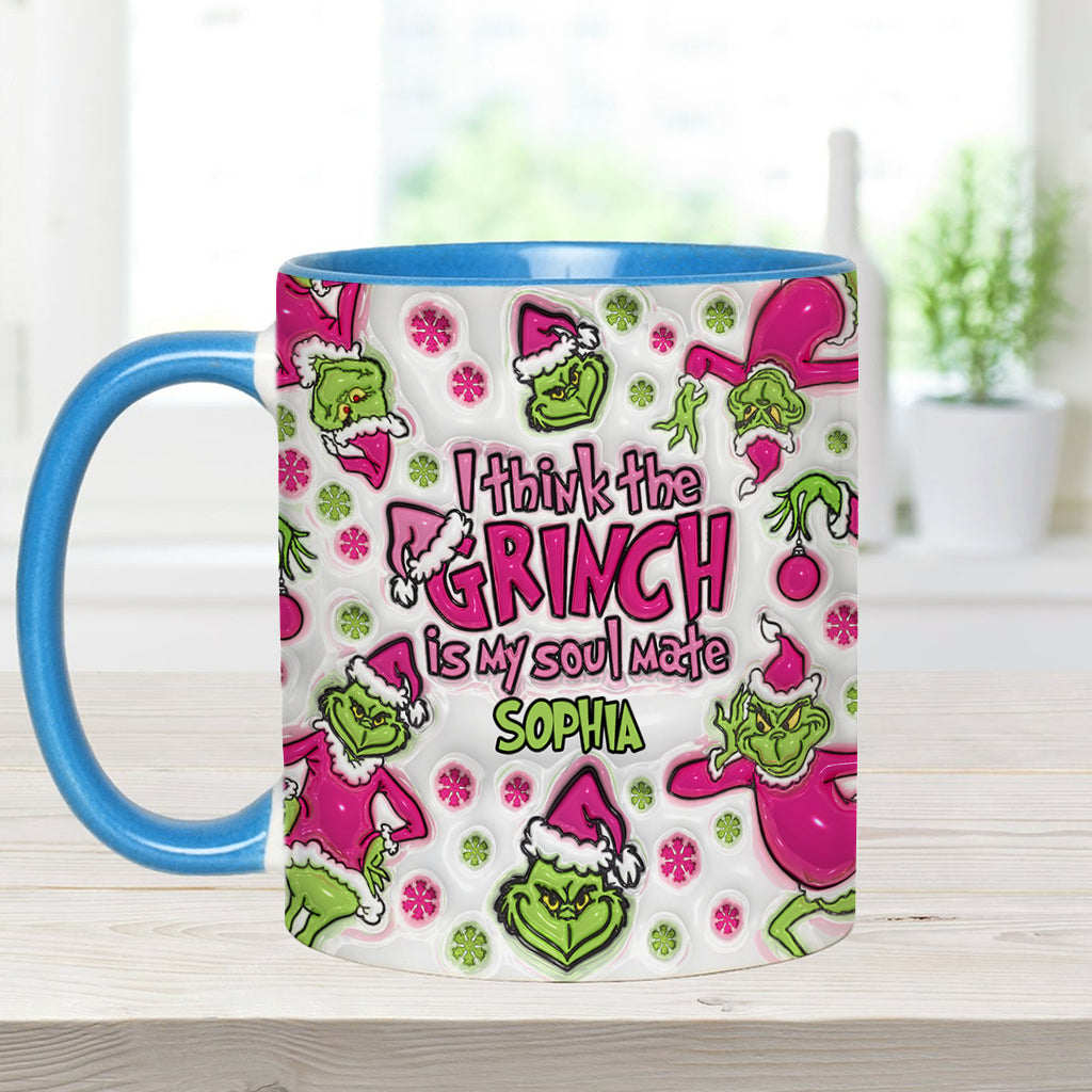 My Soul Mate - Personalized Stole Christmas Accent Mug