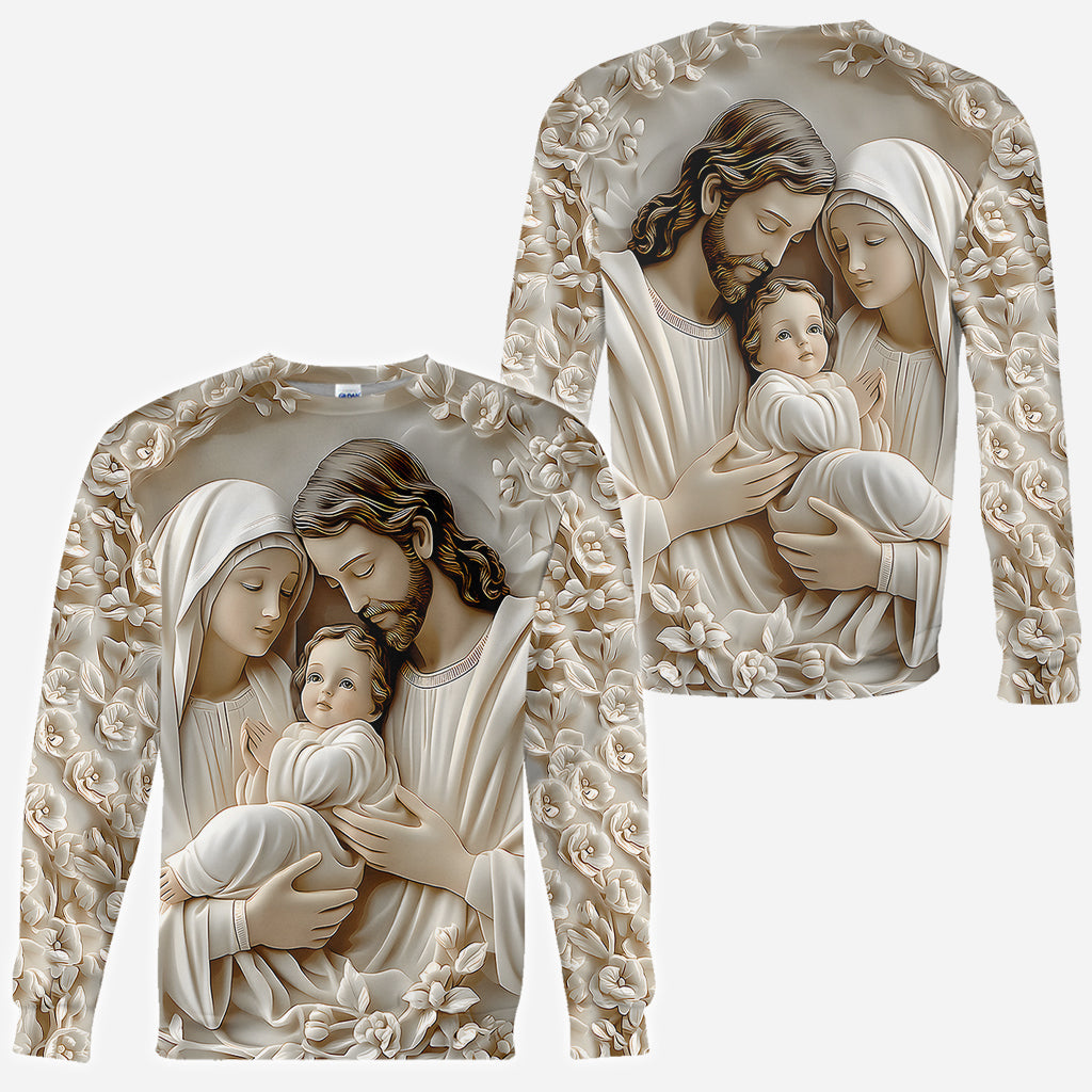 La Sainte Famille - Chemise chrétienne intégrale