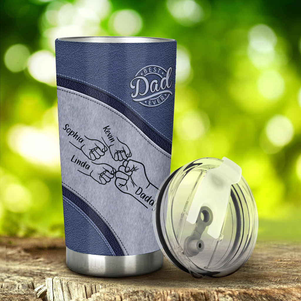 Best Dad Ever - Personalized Father Tumbler
