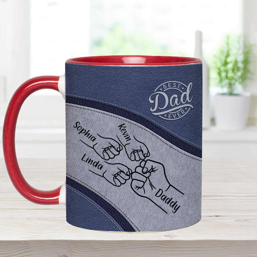 Meilleur papa du monde - Mug personnalisé « Papa idéal »
