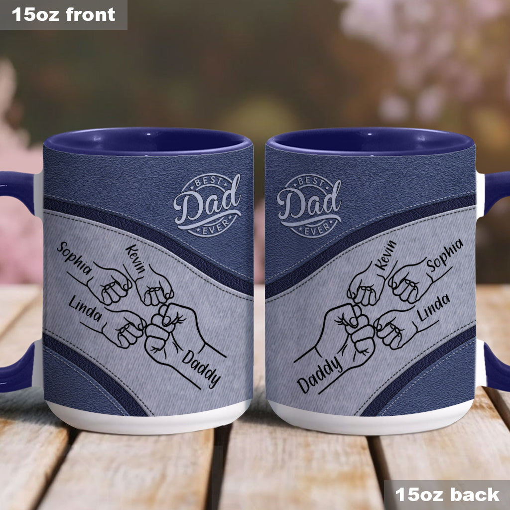 Meilleur papa du monde - Mug personnalisé « Papa idéal »