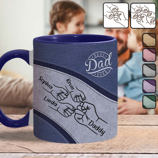 Meilleur papa du monde - Mug personnalisé « Papa idéal »