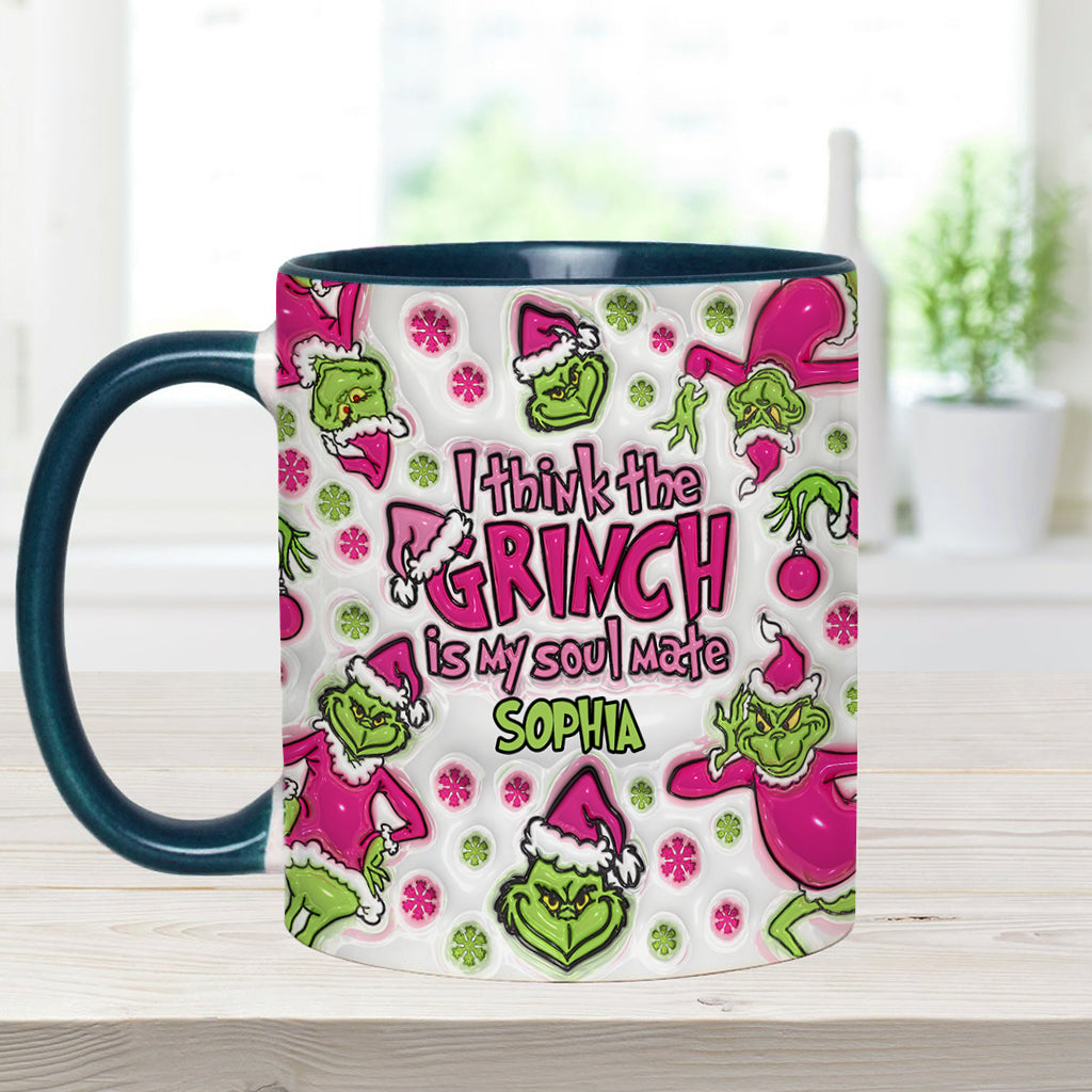 My Soul Mate - Personalized Stole Christmas Accent Mug