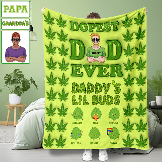 Le papa le plus cool du monde - Couverture personnalisée pour papa