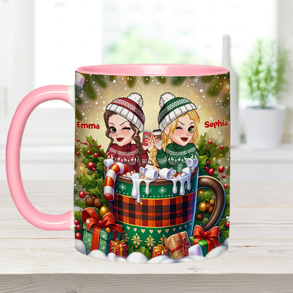 Meilleures amies - Mug personnalisé « Badass Bitches »