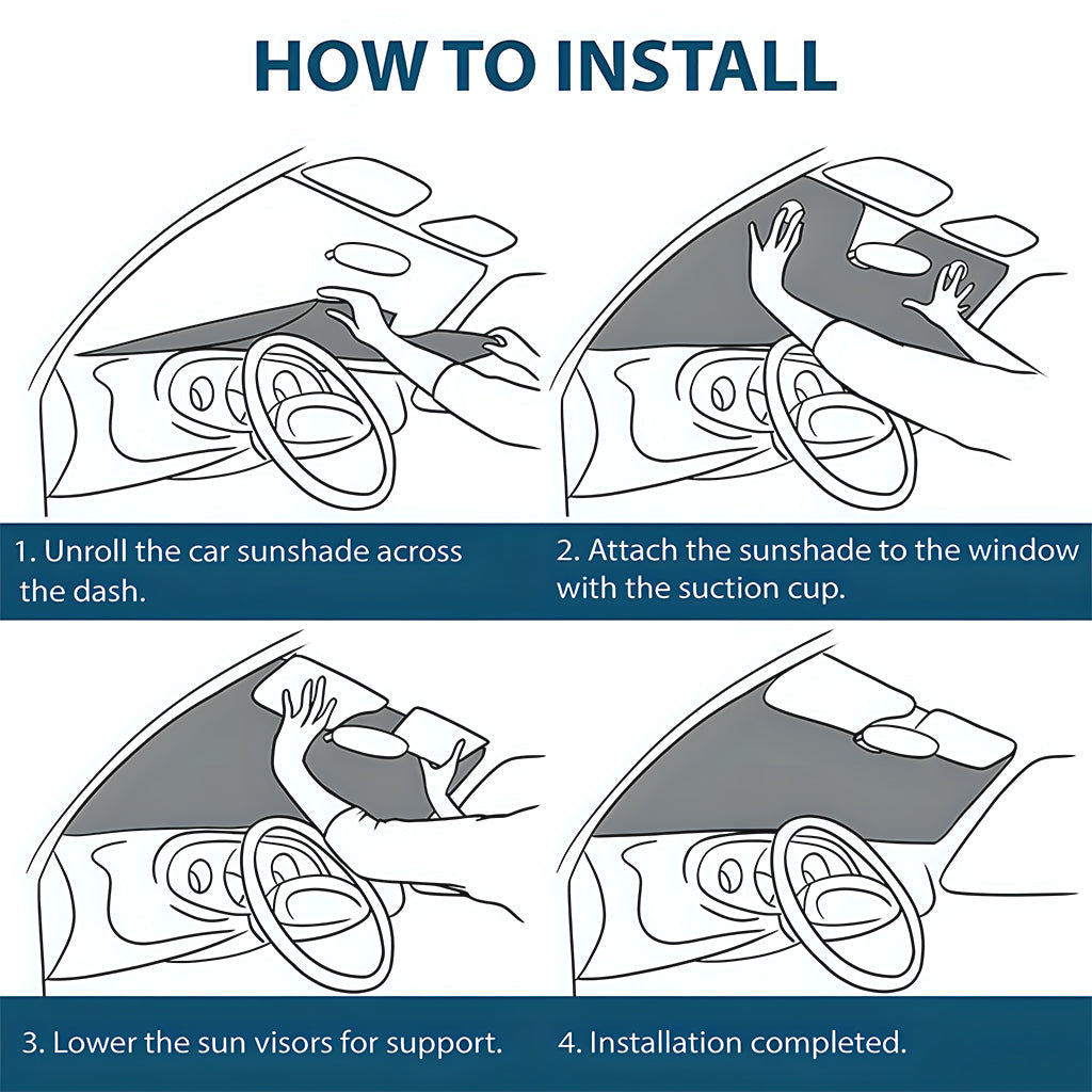 Ew People - Stole Christmas Car Sunshade