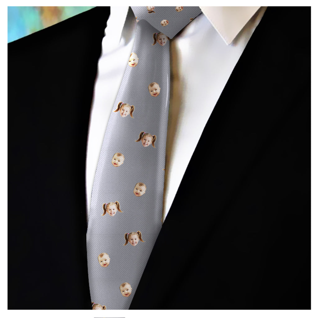 Any Photo - Personalized Father Necktie