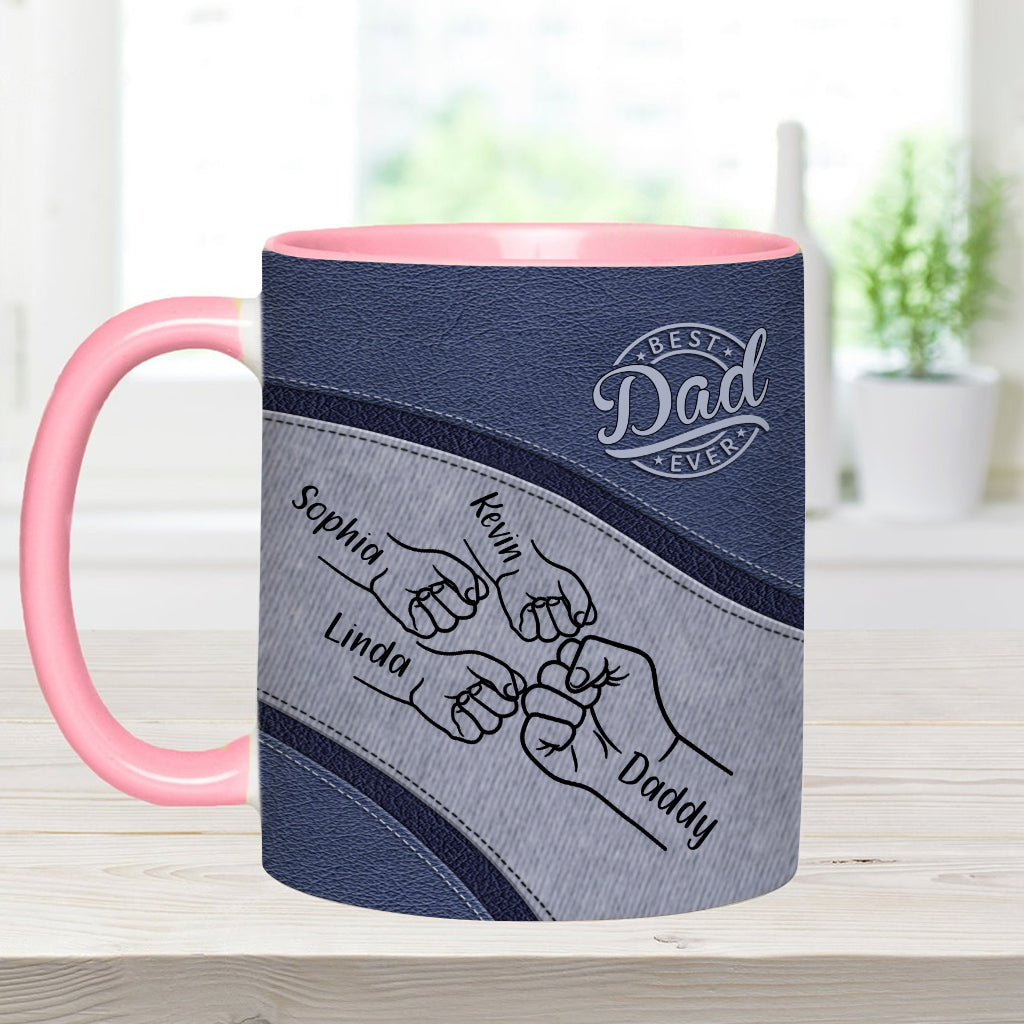 Meilleur papa du monde - Mug personnalisé « Papa idéal »