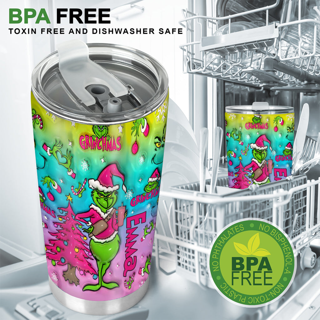 Holo Christmas - Personalized Stole Christmas Tumbler