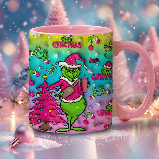Holo Christmas - Mug personnalisé avec étole de Noël