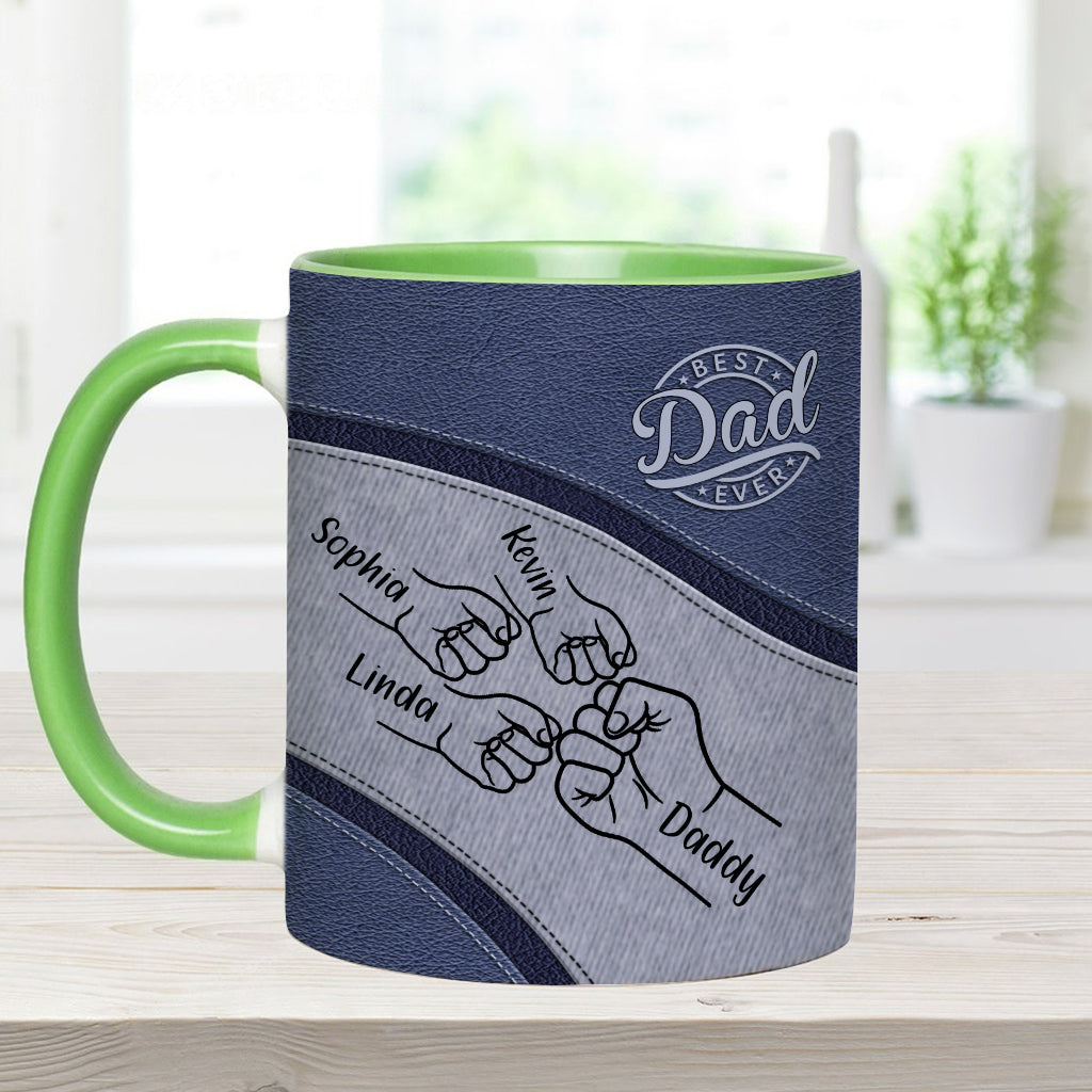 Meilleur papa du monde - Mug personnalisé « Papa idéal »