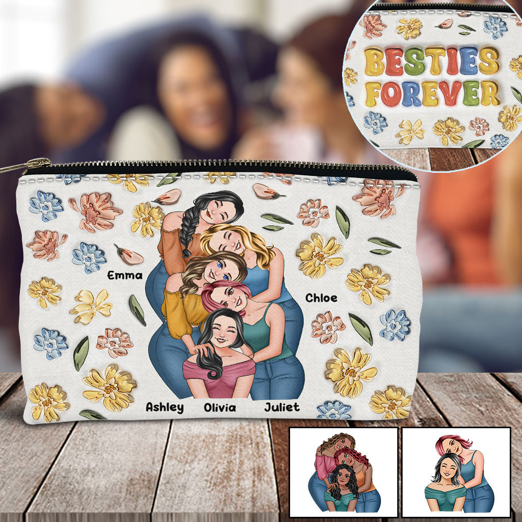 Meilleures amies pour toujours - Pochette personnalisée pour meilleures amies