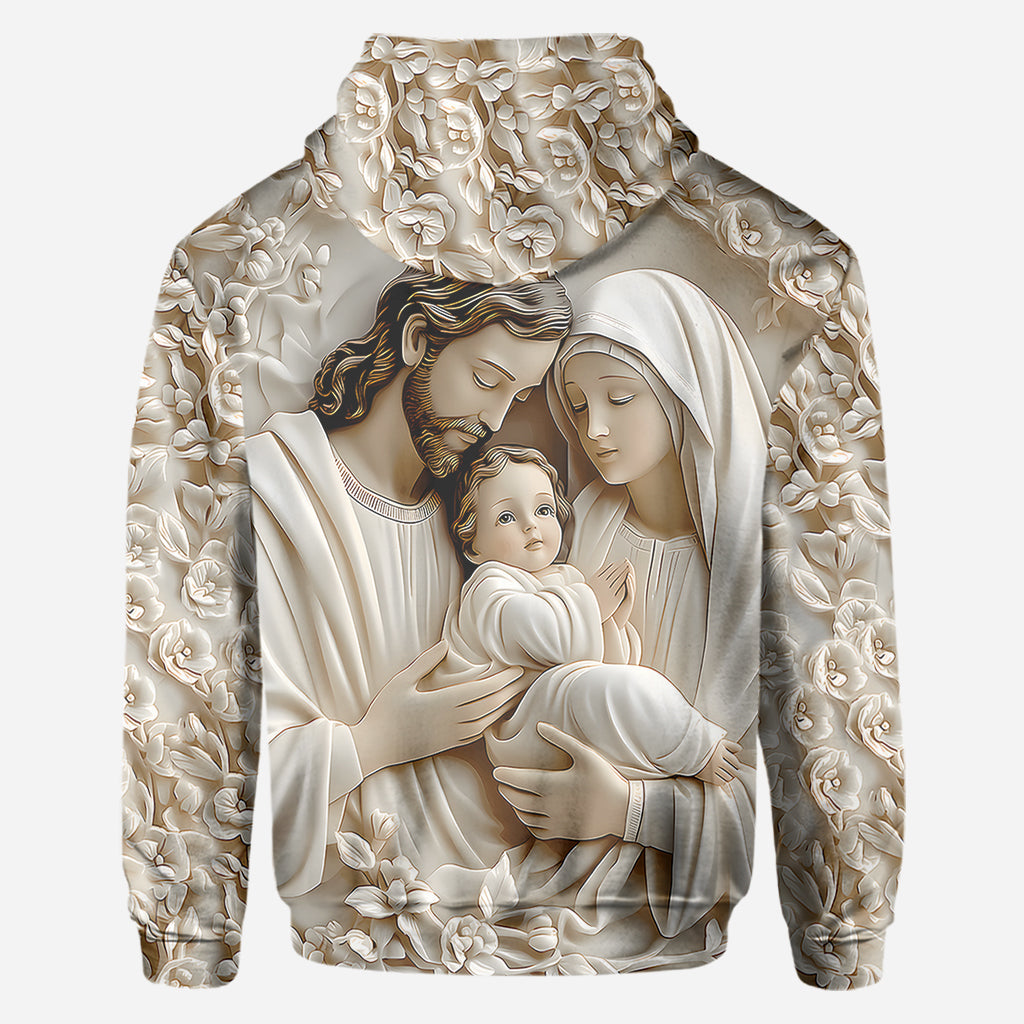 La Sainte Famille - Chemise chrétienne intégrale
