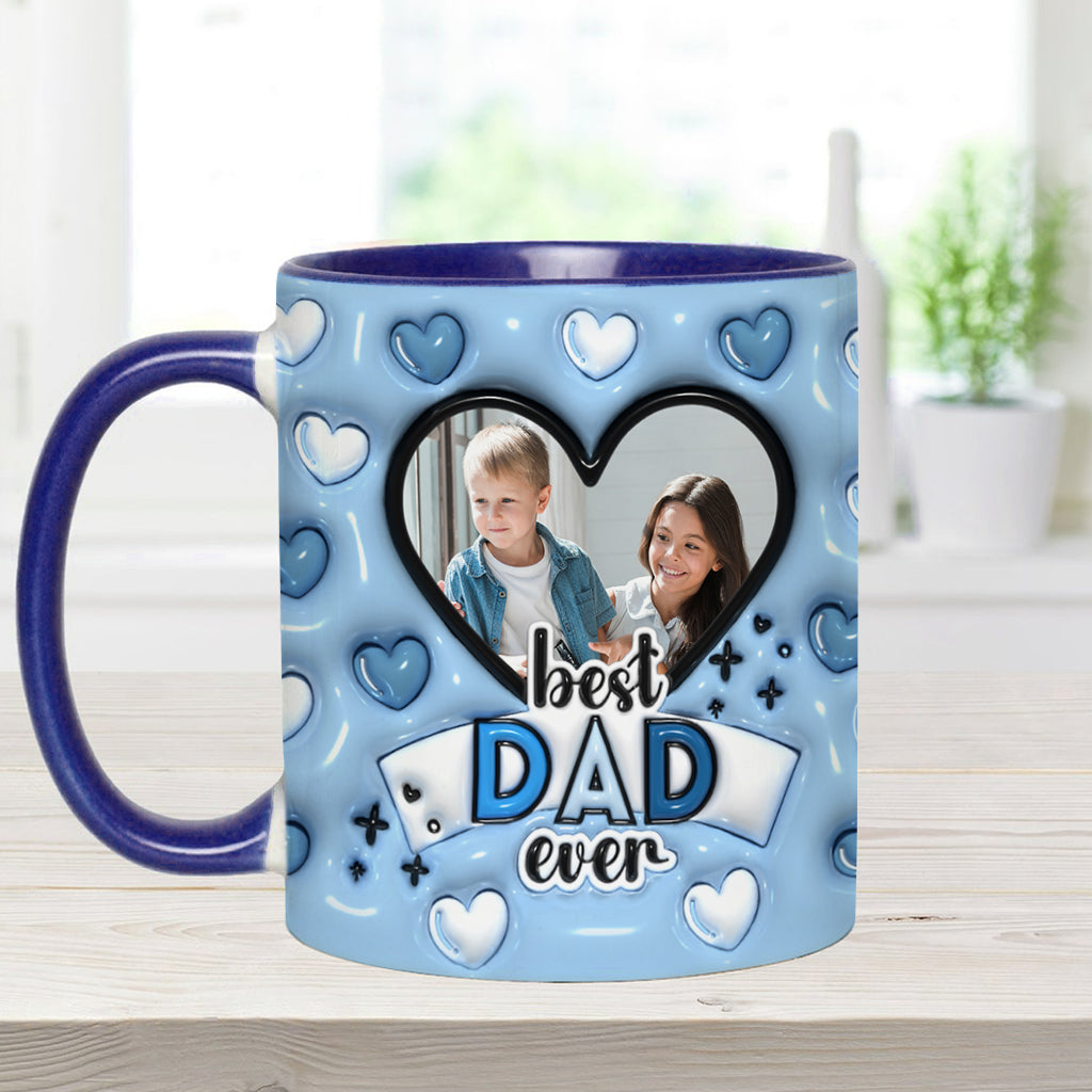 Meilleur papa du monde - Mug personnalisé « Papa idéal »