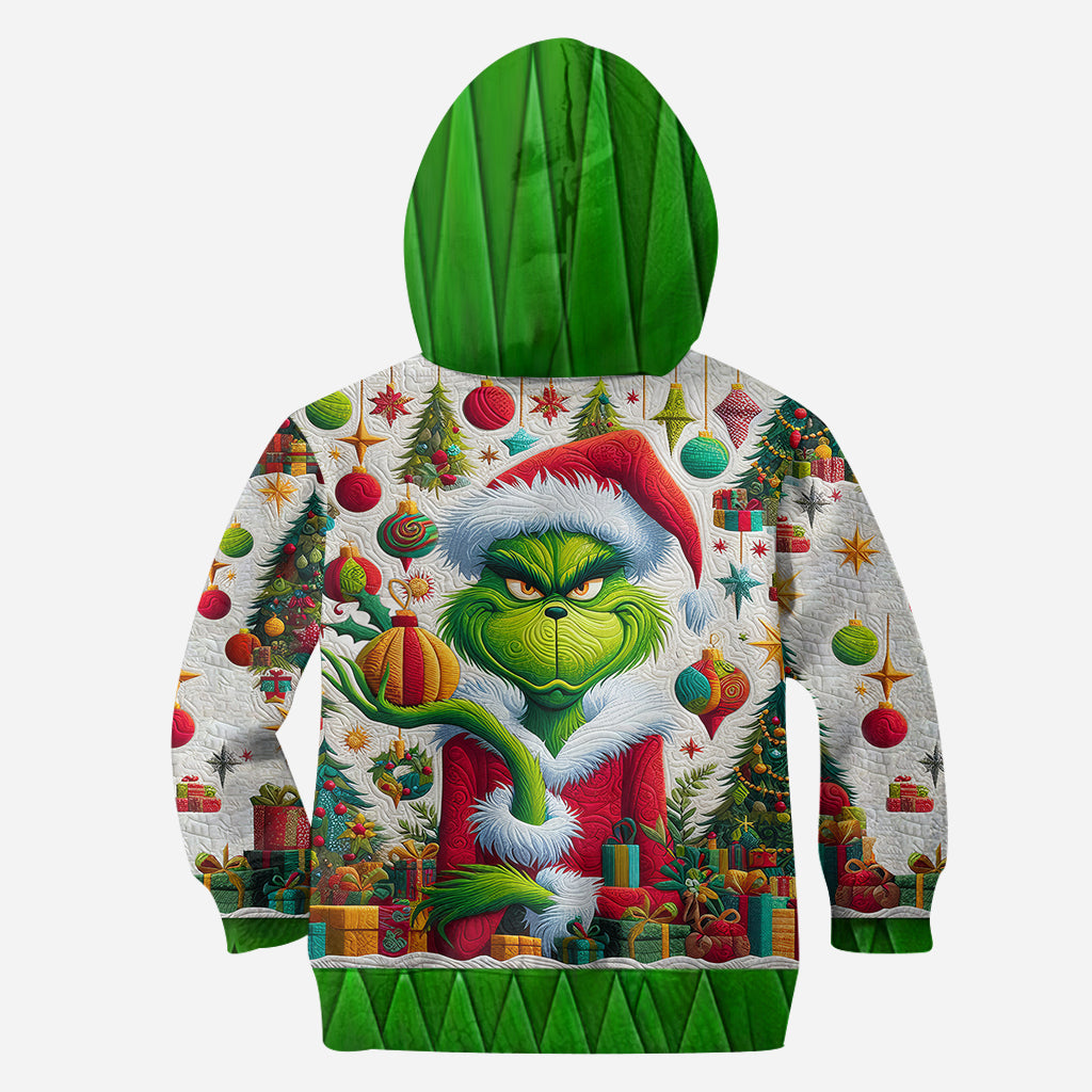 Merry Grinchmas - Personalized Stole Christmas Hoodie and Leggings