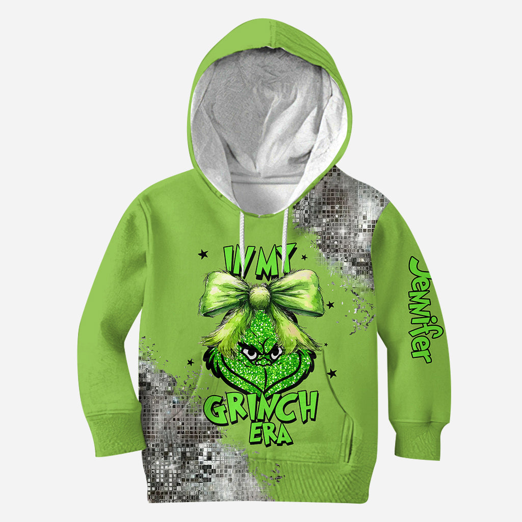 In My Grinchy Era - Personalized Stole Christmas Hoodie and Leggings