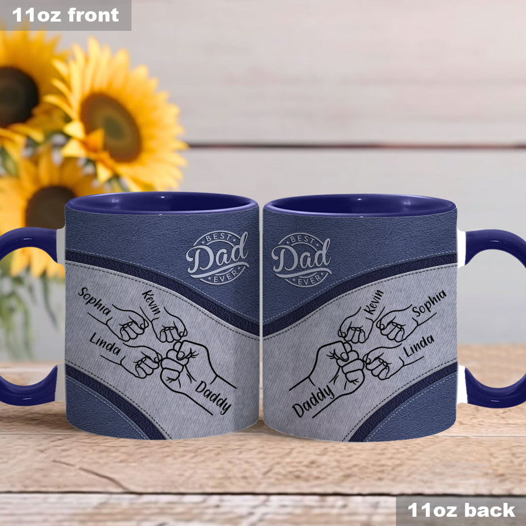 Meilleur papa du monde - Mug personnalisé « Papa idéal »