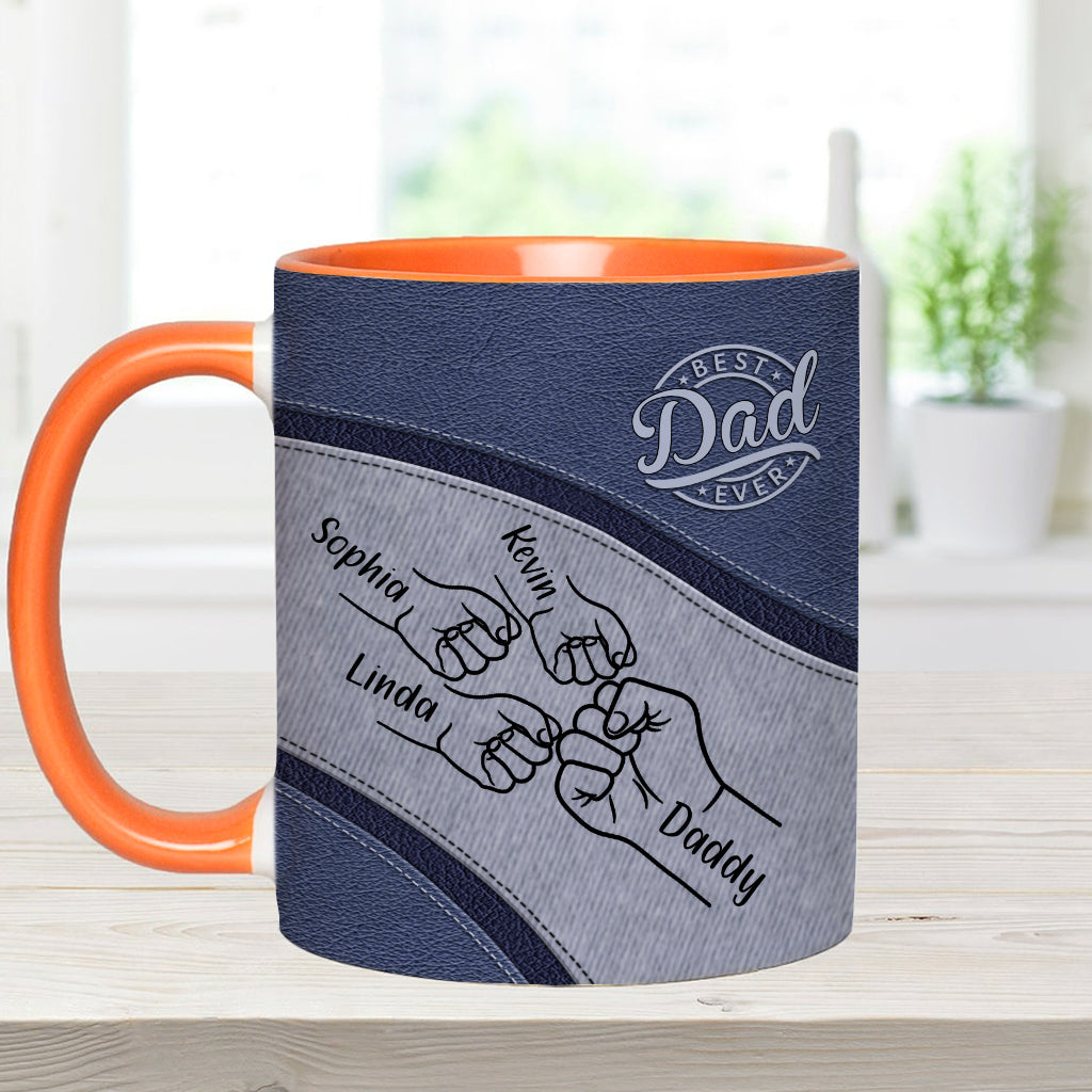 Meilleur papa du monde - Mug personnalisé « Papa idéal »