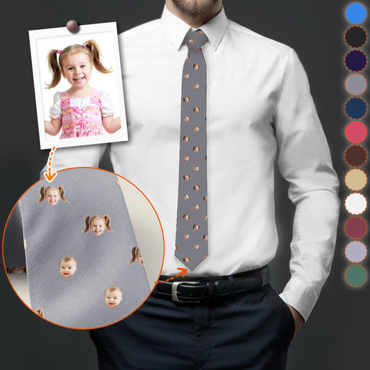Any Photo - Personalized Father Necktie
