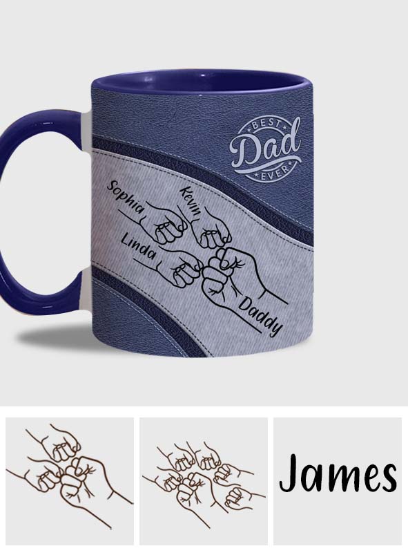 Meilleur papa du monde - Mug personnalisé « Papa idéal »