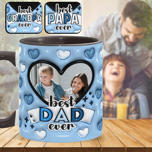 Meilleur papa du monde - Mug personnalisé « Papa idéal »