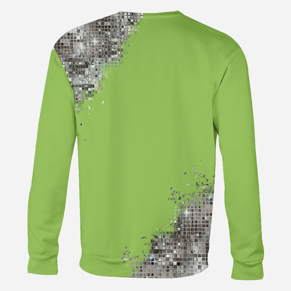 Maman Grincheuse - T-shirt personnalisé « Fou de Noël »