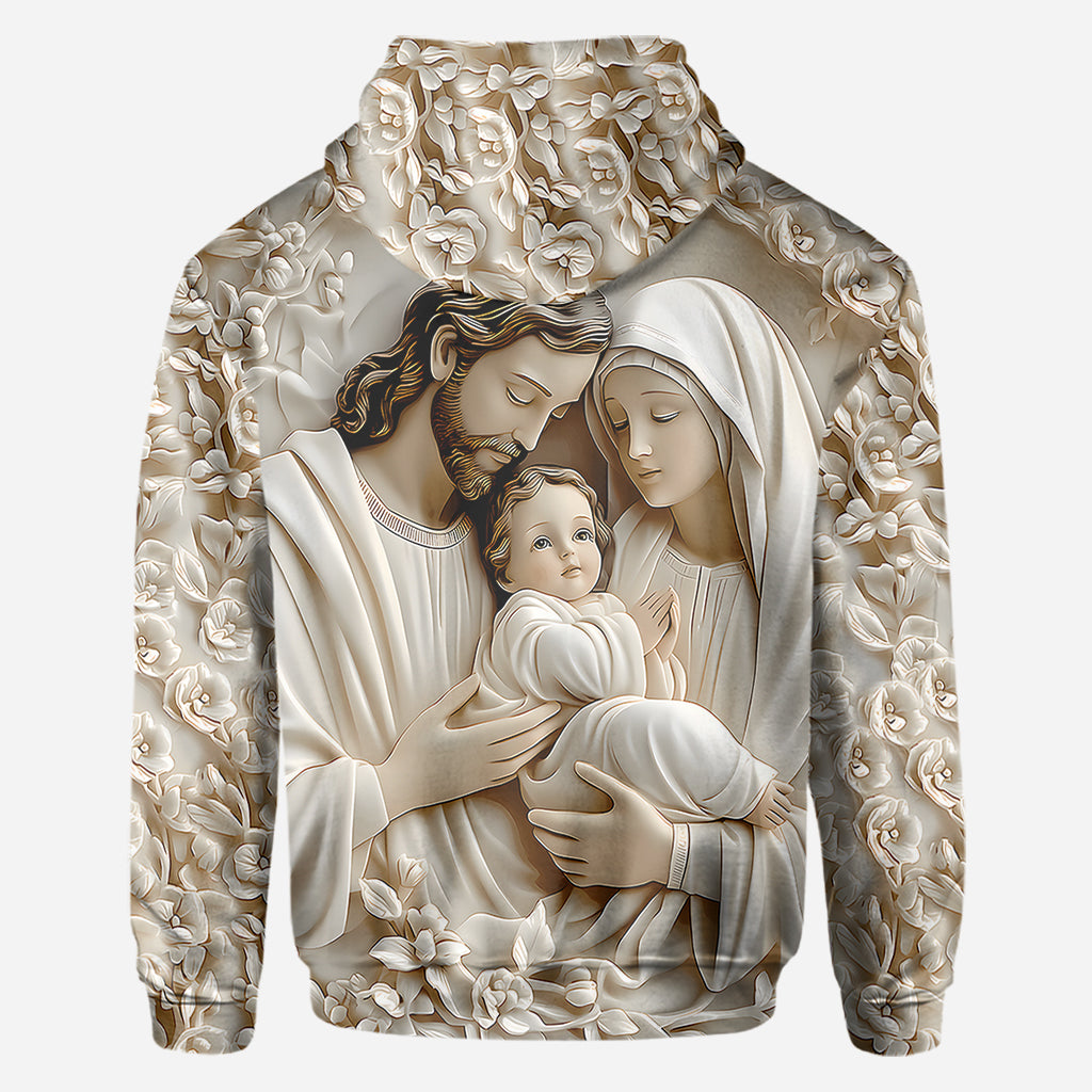 La Sainte Famille - Chemise chrétienne intégrale