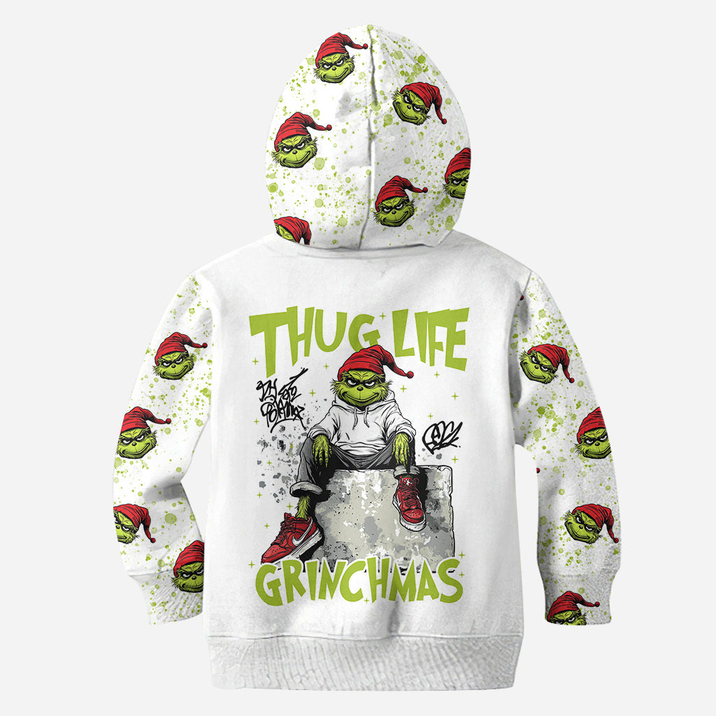 Merry Grinchmas - Personalized Stole Christmas Hoodie and Leggings