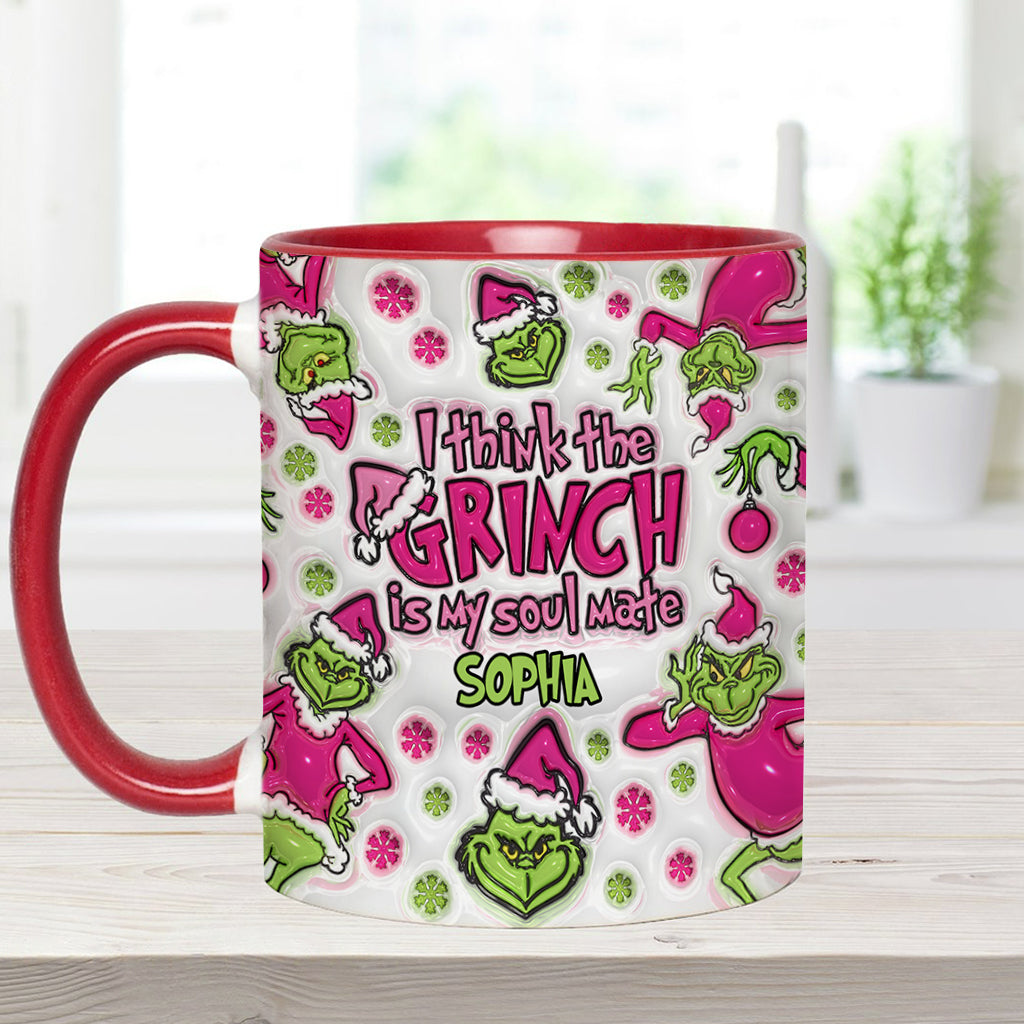 My Soul Mate - Personalized Stole Christmas Accent Mug