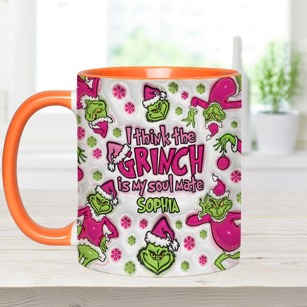 My Soul Mate - Personalized Stole Christmas Accent Mug