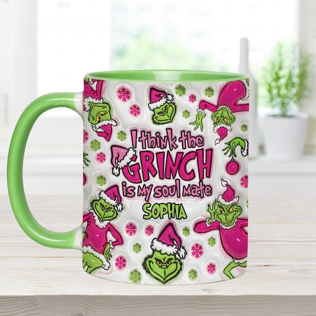 My Soul Mate - Personalized Stole Christmas Accent Mug