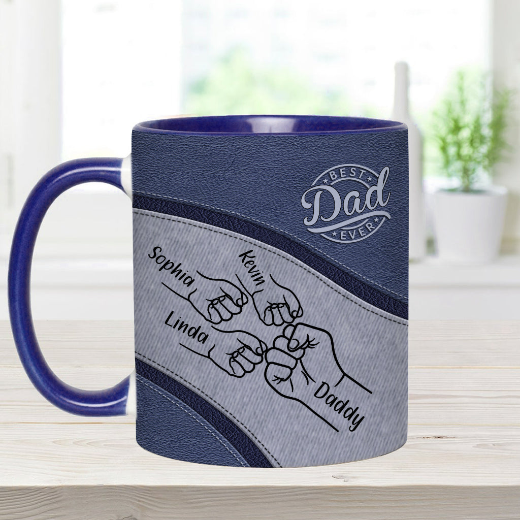 Meilleur papa du monde - Mug personnalisé « Papa idéal »
