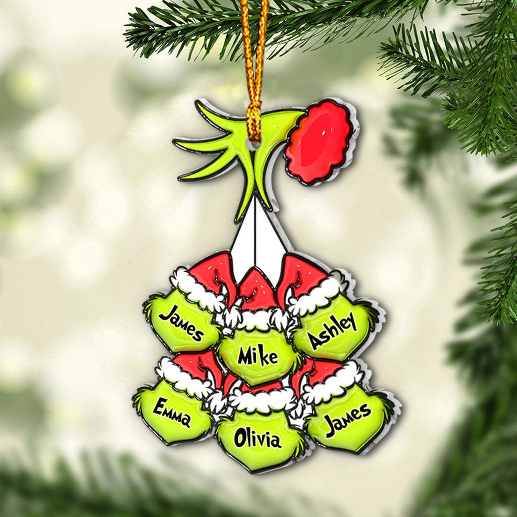 Mama Grinch - Personalized Stole Christmas Ornament