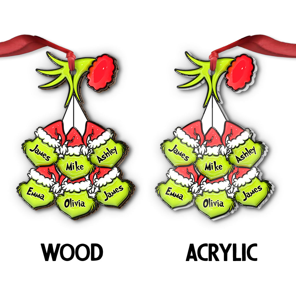 Mama Grinch - Personalized Stole Christmas Ornament