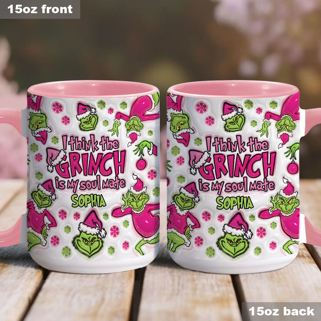 My Soul Mate - Personalized Stole Christmas Accent Mug