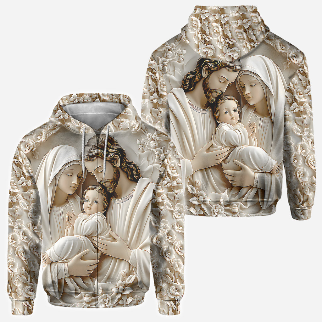 La Sainte Famille - Chemise chrétienne intégrale