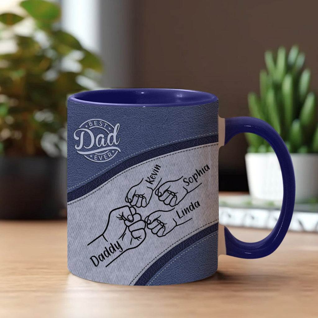 Meilleur papa du monde - Mug personnalisé « Papa idéal »