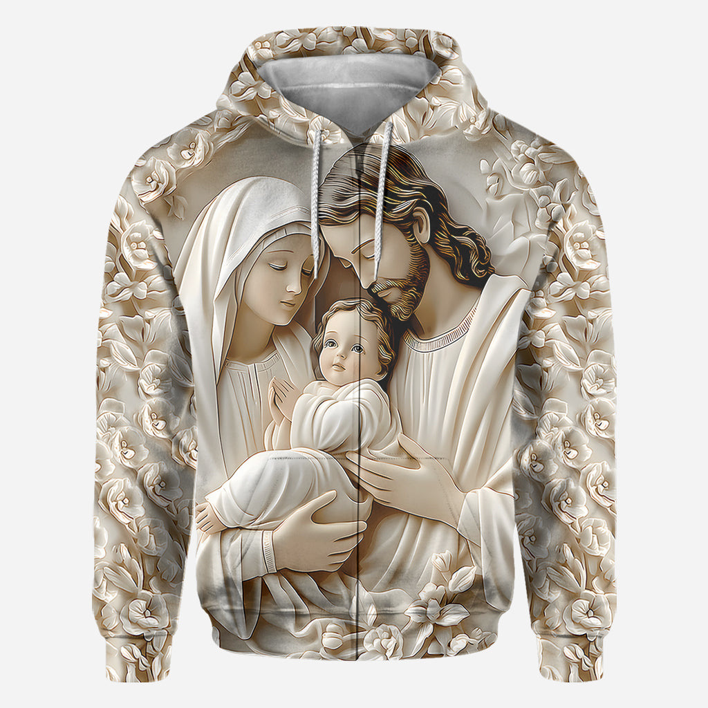 La Sainte Famille - Chemise chrétienne intégrale