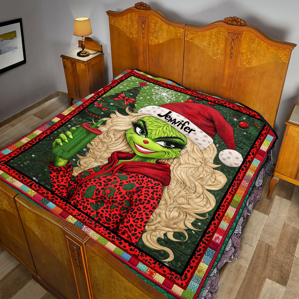 Belle Dame Verte - Étole de Noël personnalisée