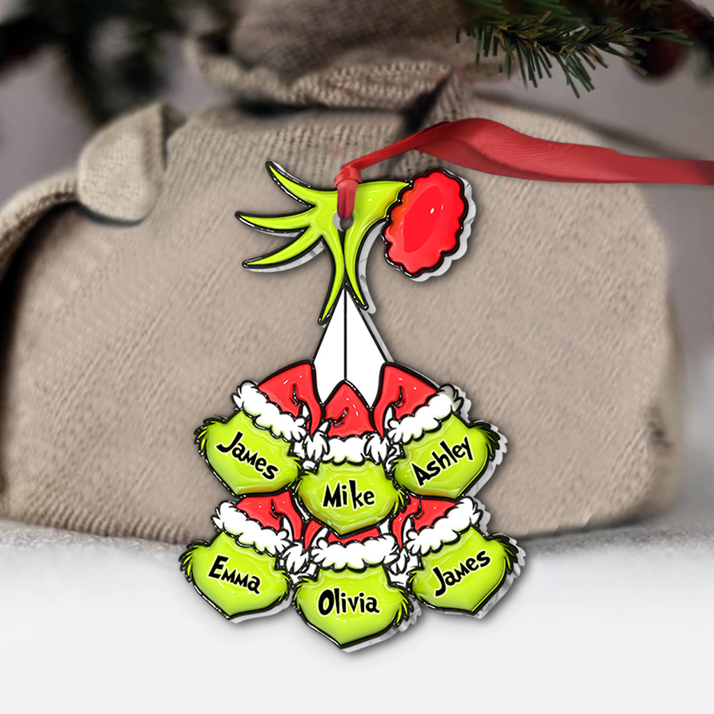 Mama Grinch - Personalized Stole Christmas Ornament
