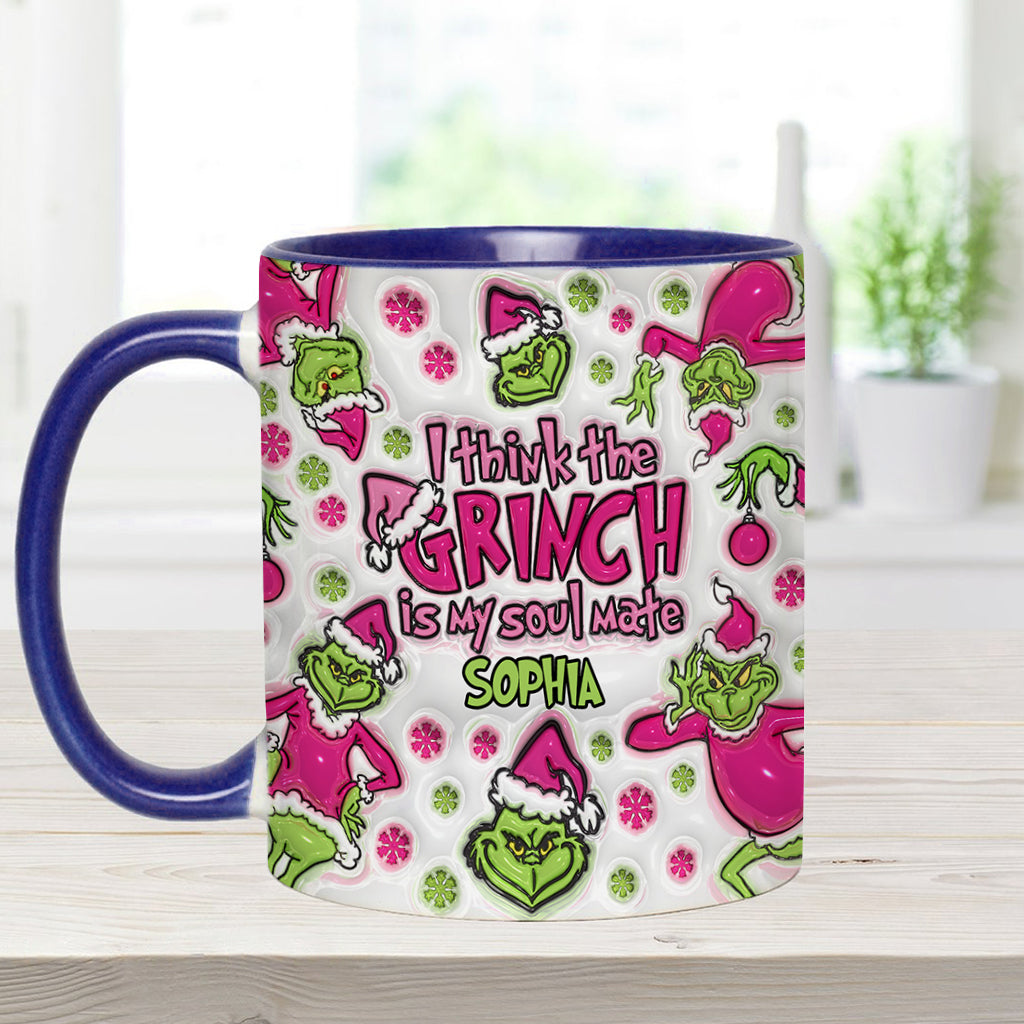 My Soul Mate - Personalized Stole Christmas Accent Mug