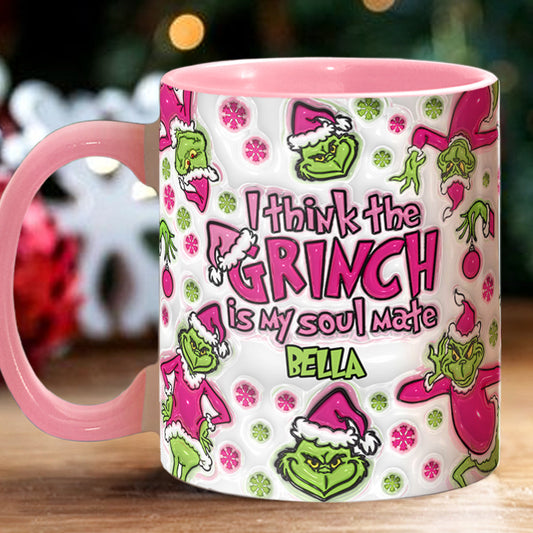 My Soul Mate - Personalized Stole Christmas Accent Mug
