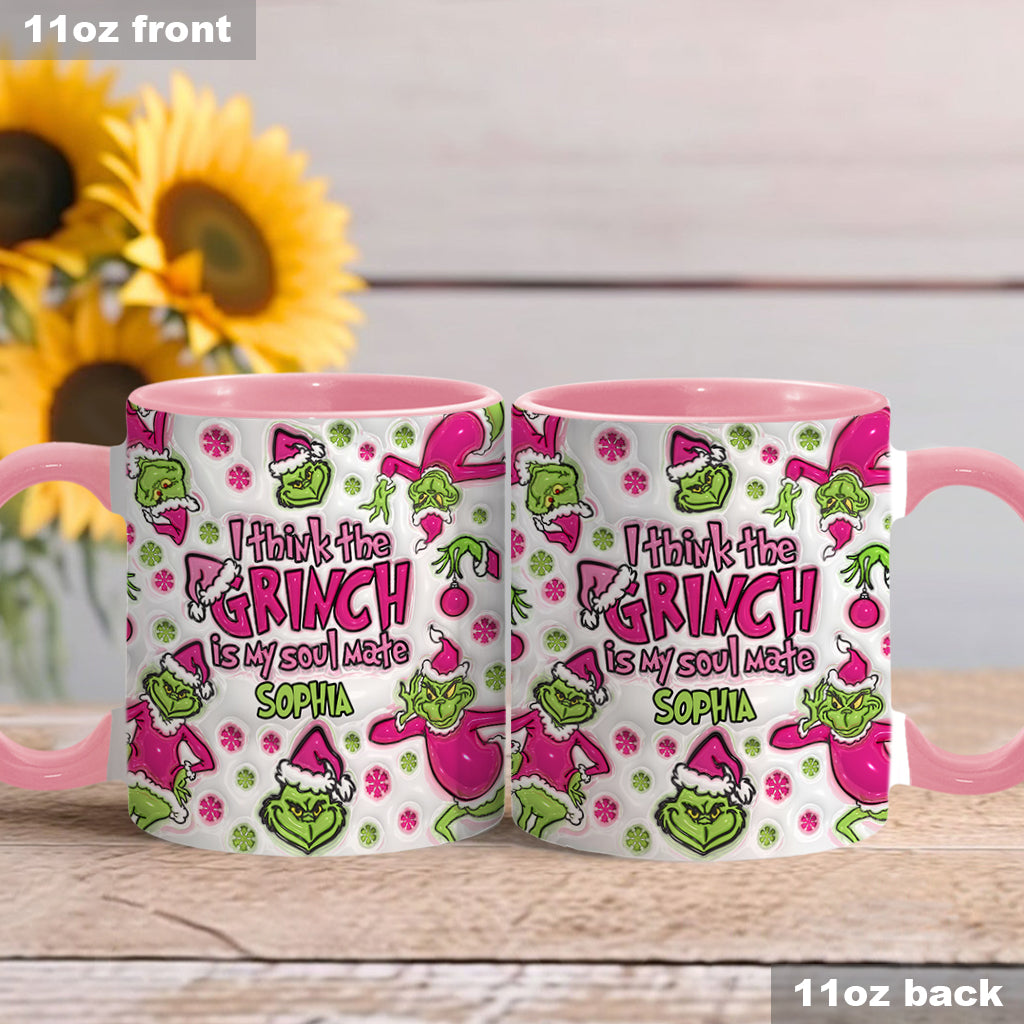 My Soul Mate - Personalized Stole Christmas Accent Mug