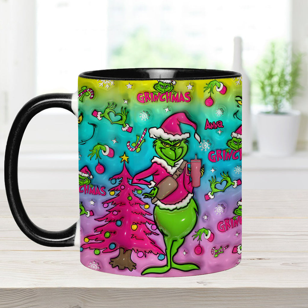 Holo Christmas - Personalized Stole Christmas Accent Mug