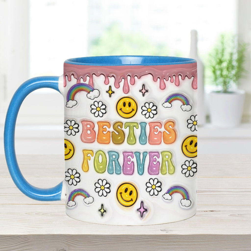 Meilleures amies pour toujours - Mug personnalisé « Meilleure amie »