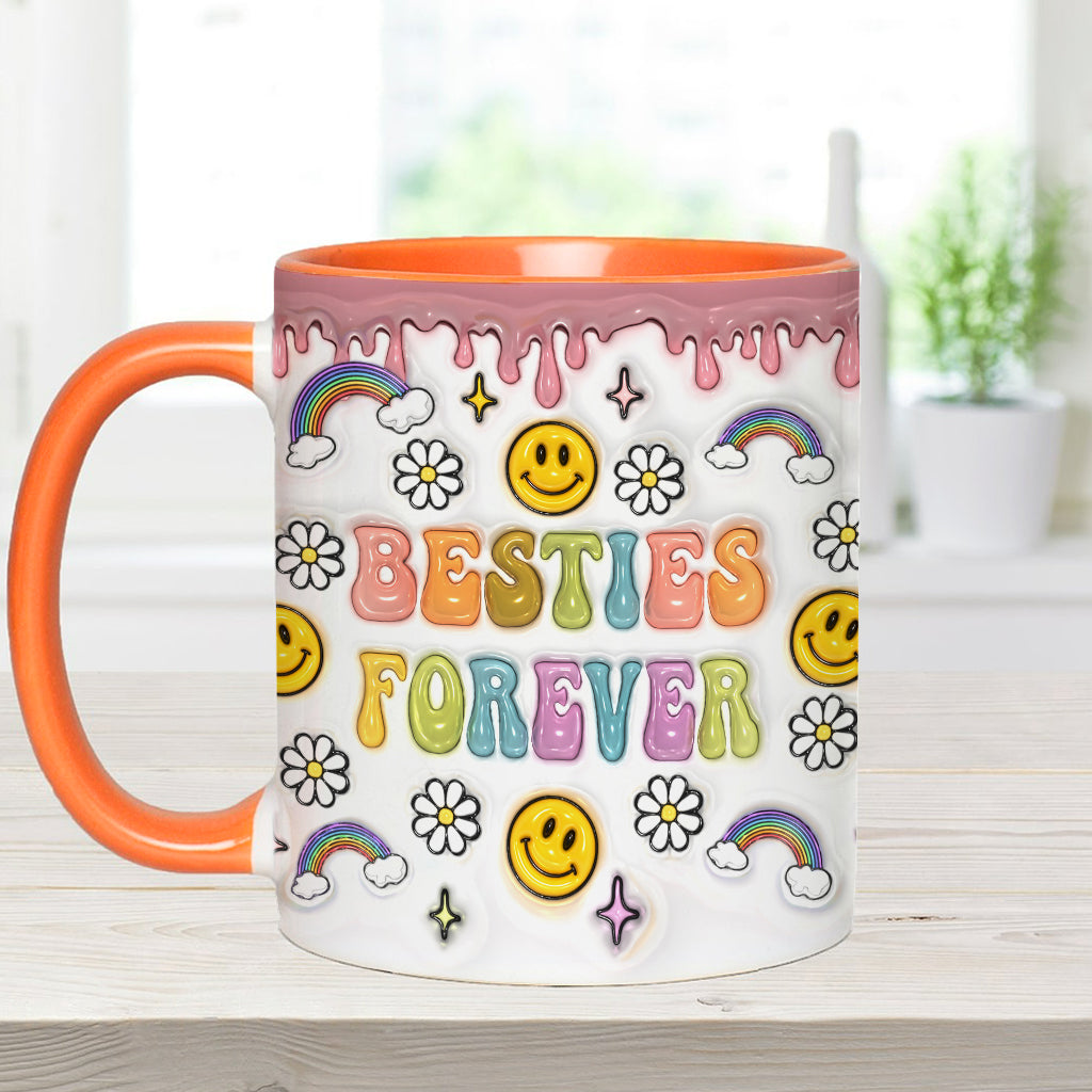 Meilleures amies pour toujours - Mug personnalisé « Meilleure amie »