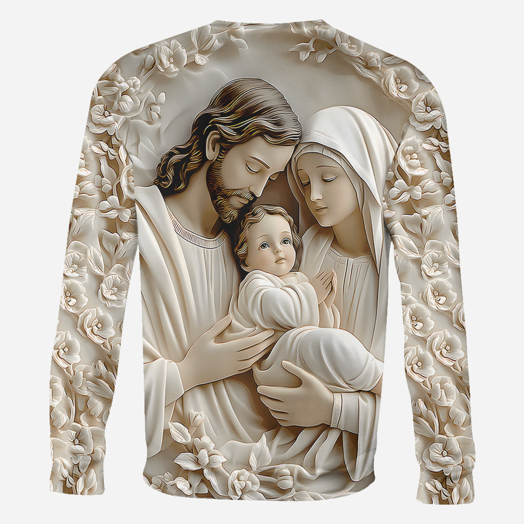La Sainte Famille - Chemise chrétienne intégrale