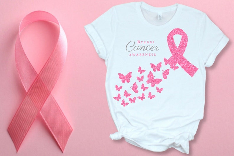 T-shirt de sensibilisation au cancer, T-shirt cancer, T-shirt cancer du sein, T-shirt papillon, T-shirt et sweat à capuche de sensibilisation au cancer du sein 0924