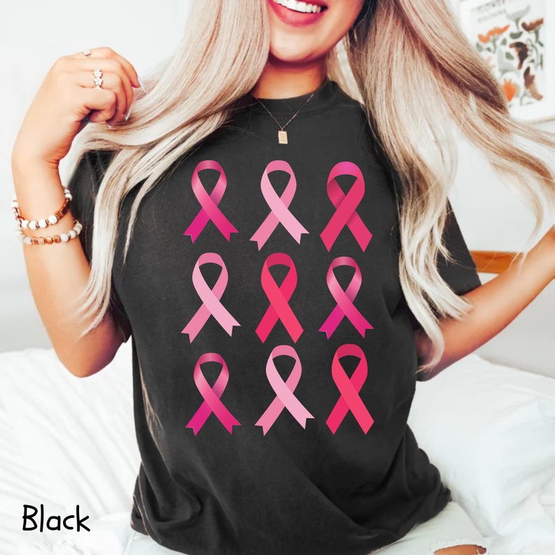 T-shirt et sweat-shirt de sensibilisation au cancer du sein 0924